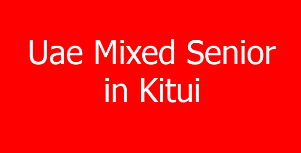 Uae Mixed Senior in Kitui
