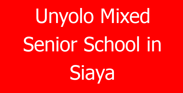 Unyolo Mixed Senior School in Siaya