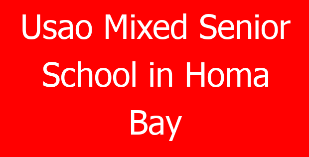 Usao Mixed Senior School in Homa Bay
