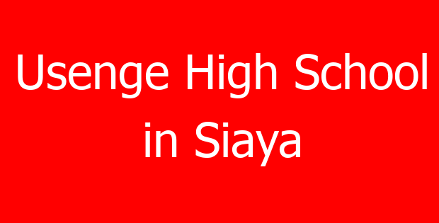Usenge High School in Siaya