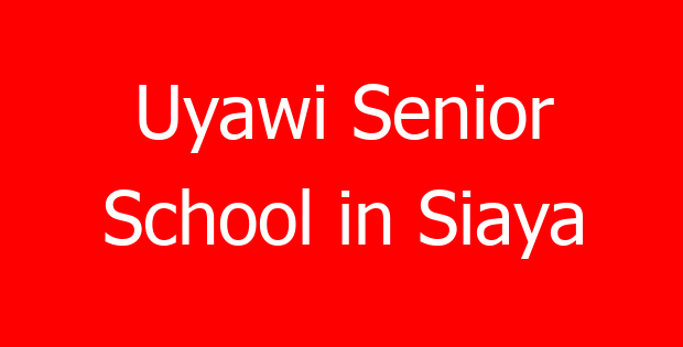 Uyawi Senior School in Siaya