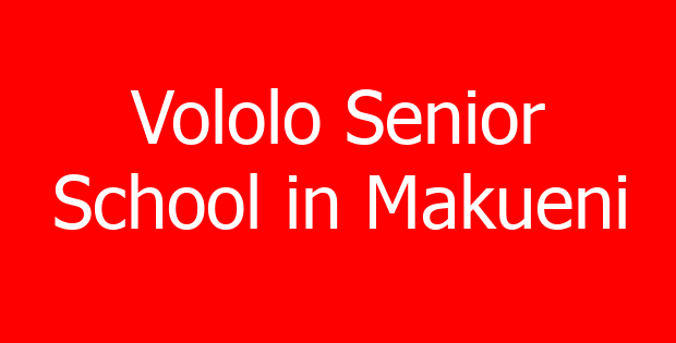 Vololo Senior School in Makueni