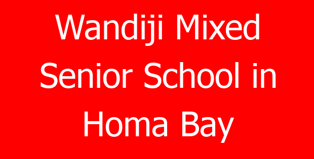 Wandiji Mixed Senior School in Homa Bay