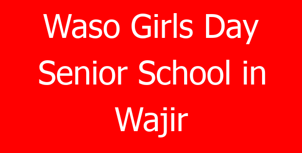 Waso Girls Day Senior School in Wajir