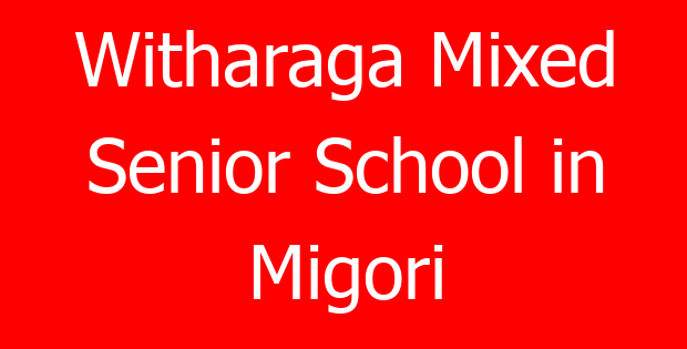 Witharaga Mixed Senior School in Migori