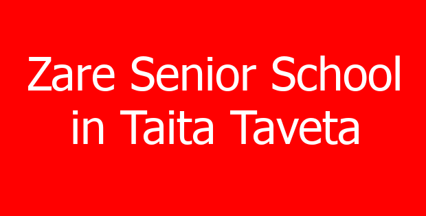 Zare Senior School in Taita Taveta